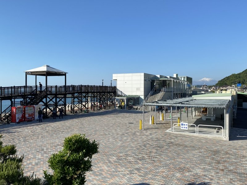 愛媛県の道の駅「道の駅 ふたみ ふたみシーサイド公園」