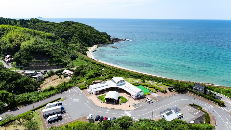 島根県の道の駅「道の駅ゆうひパーク三隅」